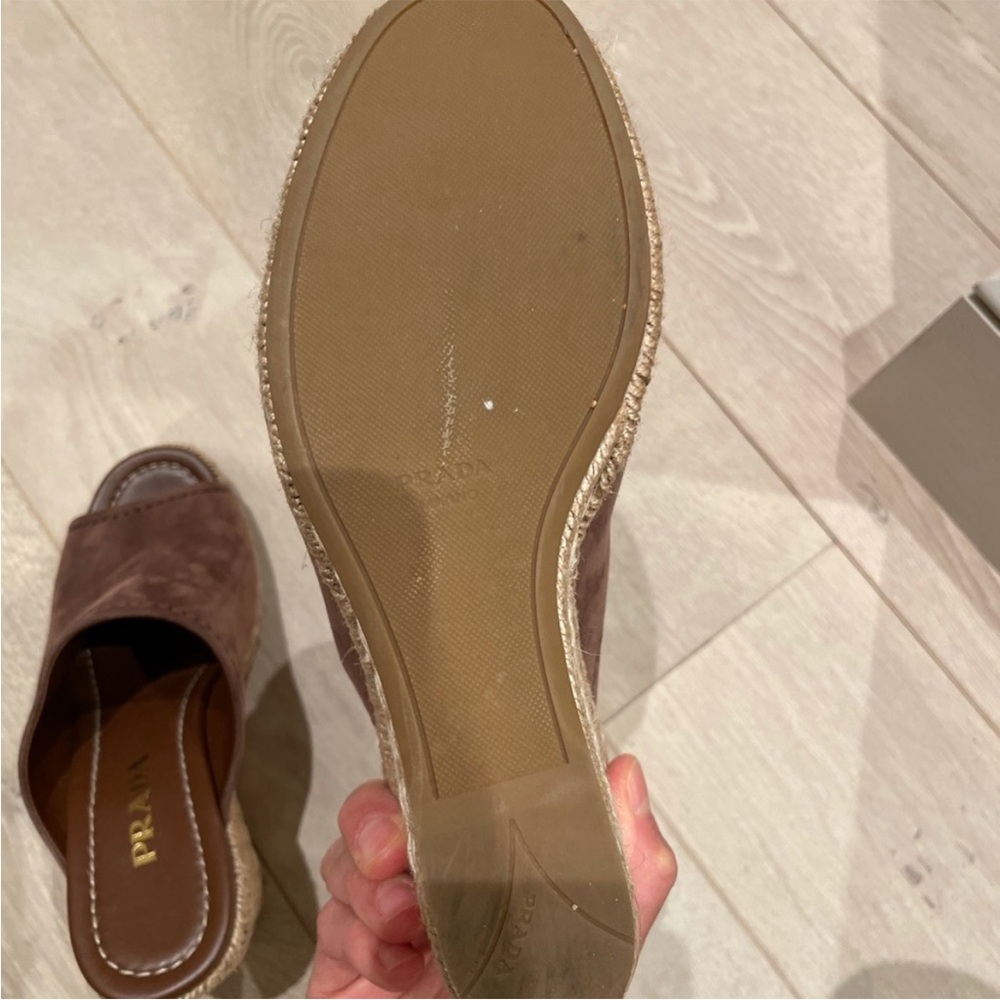 Prada Wedge Sandals - image 3